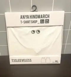 ユニクロ　アニヤハインドマーチ T3SLEEVELESS XL white