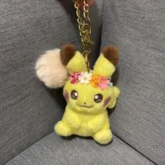 【希少】キーホルダー・マスコット ピカチュウ チャーム付きマスコット イースター