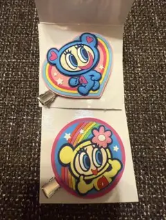 ナルミヤキャラクターズ ラバークリップ 中村くん ハナちゃん 前髪クリップ