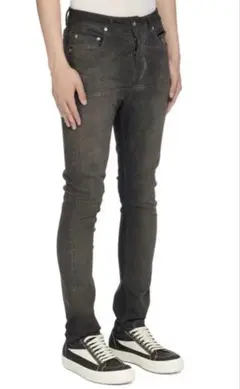 ROリプロ版 ダークグレー スキニーデニム　size:30&32