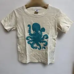Petit Bateau タコプリント Tシャツ 116cm 6ans