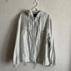 Kastane シアーパーカー ライトグレー Long
