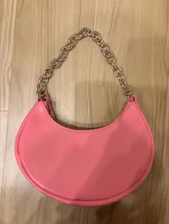 H&M バッグ　ピンク