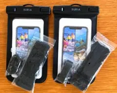 SURIA 防水スマホケース 2個セット IPX8