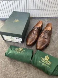 クロケットジョーンズ RADSTOCK ブラウン　ストレートチップ　サイズ8G