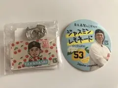 ジャイアンツ巨人　♯53高梨雄平山形限定キーホルダー　ドーム限定ステッカー