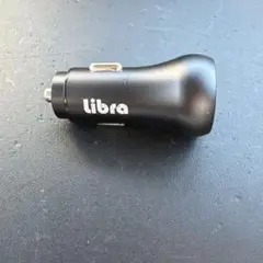 Libra 2.4A カー充電器 ブラック