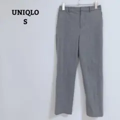 ユニクロ　EZYアンクルパンツ　2WAYストレッチ　オフィカジ　チェック　S