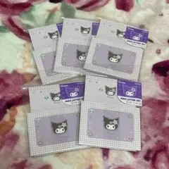【新品】クロミ Y2K ミニレター カオハナ