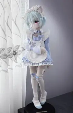 MDD 1/4 お洋服セット メイド 水色
