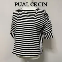 PUAL CE CIN ピュアルセシン トップス 半袖 Tシャツ ボーダー