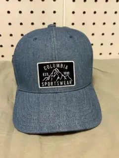 試着のみColumbia デニムブルー キャップ