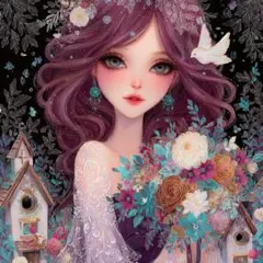 パネル生地　新柄　女の子8柄　即購入⭕️