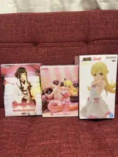 物語シリーズ フィギュア3体セット
