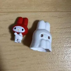 Sanrio。マイメロ。おばけに変身。可愛いマスコット。mymelody。