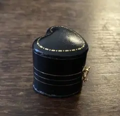 イギリスヴィンテージスタイルのジュエリーボックス☆リングケースブラック