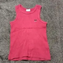 キッズタンクトップ赤　120cm