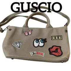 【極美品】GUSCIO グッシオ　トートバッグ