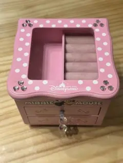 香港ディズニー　ミニーマウス　ミニー　アクセサリーケース　ジュエリーボックス