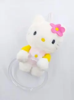 【美品】ハローキティ　タオル掛け　ぬいぐるみ　サンリオ