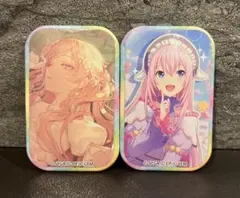 巡音ルカ　キャラクター缶バッジ　2つ