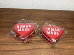 【新品未使用】HUMAN MADE ハート型缶 クリップセット　2個