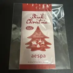 aespa pink christmas 2024 トレカ 未開封 1パック