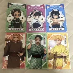 namco限定 鬼滅の刃クリアシート6枚