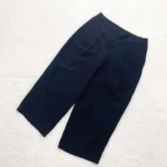♡エーシーデザインバイアルファキュービック♡ ガウチョパンツ　ゆったり　ブラック