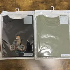 GUベビー　新品半袖2点セット