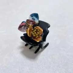 コンプレックスビズ フラワーモチーフ デザートクリップ