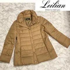 美品 leilianレリアン 中綿コート ナイロン 中わた ダウンコート