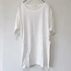 ホワイト クルーネック Tシャツ