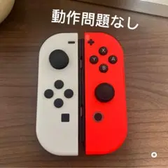 NintendoSwitch ジョイコン ホワイト/ネオンレッド