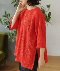 美品 LEPSIM ソウレースプルオーバー