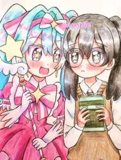 いますぐ輪廻 手描きイラスト 初音ミク ボーカロイド VOCALOID ボカロ