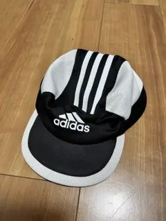 adidas メッシュキャップ 黒/白