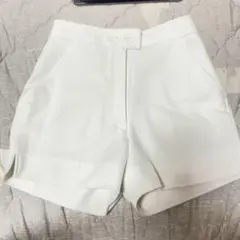 テニス　ショートパンツ　ホワイト　sporty life ショーパン