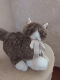 さて sate 猫ぬいぐるみ