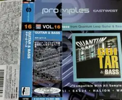 PRO SAMPLES 16 GUITARu0026BASS サンプリングCD 帯付