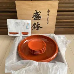 漆器 本漆 大鉢 菓子器　うるし 19c708b95dfcbe9e3f47fe2a8398c1
