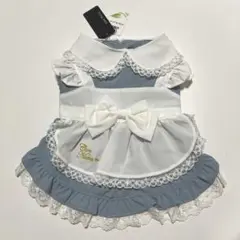 新品未使用品CanNana アリス風ドレス Sサイズ 白黒 Lサイズあり【IRMA/イルマ】デザイン刺繍/ ノースリーブ/ バイ