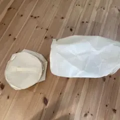 クリーム色 掛け布団保存用袋