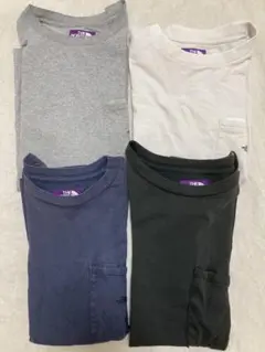 ノースフェイス　パープルレーベルTシャツ 4枚セット