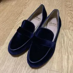 ベロアシューズ