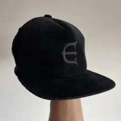 Eviseno コーデュロイ ブラックキャップ