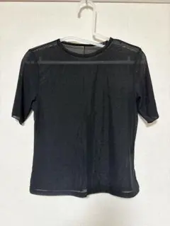 【GU】半袖シャツ ブラック