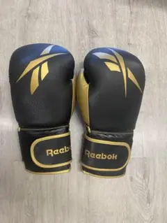 Reebok ボクシンググローブ 黒/金