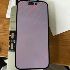 純正割れiPhone 15フロントパネル