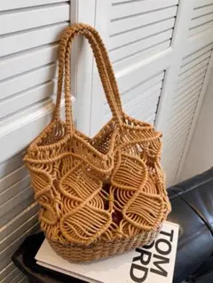 オシャレ♪夏秋向き✭カゴバック